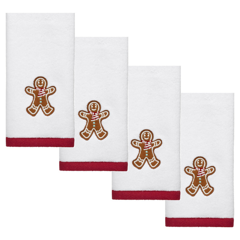 Avanti Linens Sweet Treat 4-Pack Fingertip Towel Set