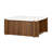 Ashland Square Coffee Table With Casters