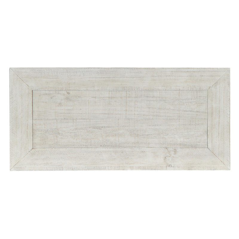 Larson Reclaimed Pine Wood Cabinet, White Wash