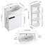 Meuble-lavabo de salle de bain avec lavabo et support de rangement-1544501159