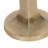 Modern Taper Candle Holder Metal and MDF Sculptural Decorative Candlestick Contemporary Accent Piece for Home Decor Transitional Style Standing Base Design-1008662077