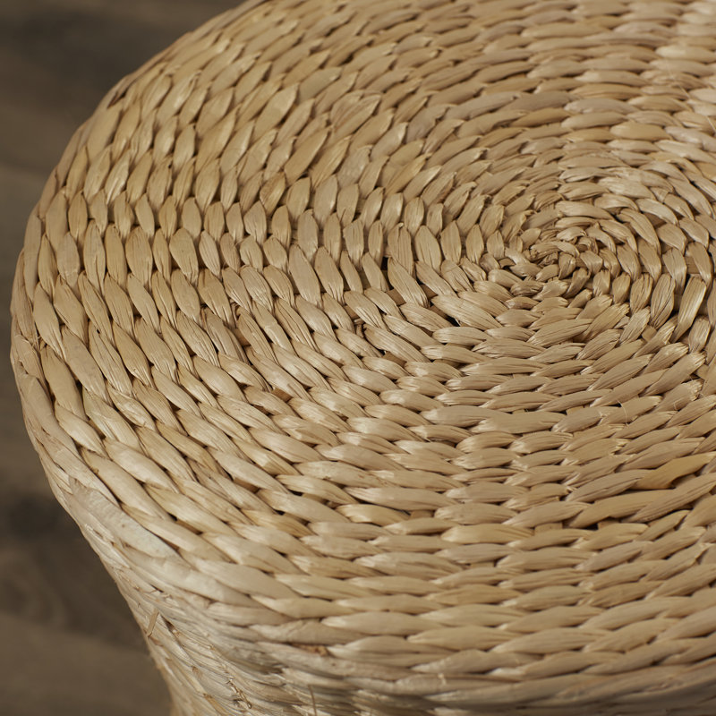 Tabouret d'appoint en rotin, Naturel