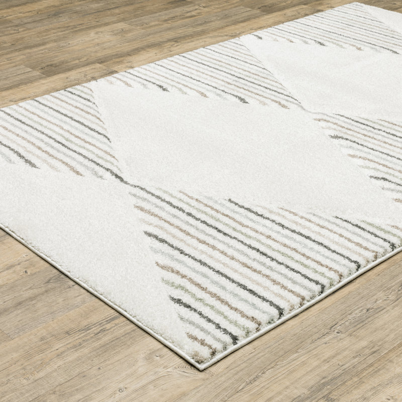 Geometric Rug, Rectangle 5'3" x 7'6"