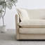 Chenille, beige - Complète les canapés 2, 3, 4 places, rembourrage en éponge de différents types, bois