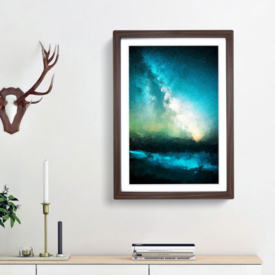 Stars Above Hawaii - Picture Frame Graphic Art Print