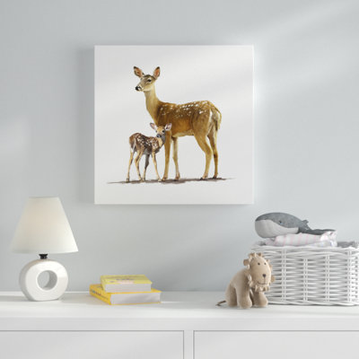 « cerf », art sur toile