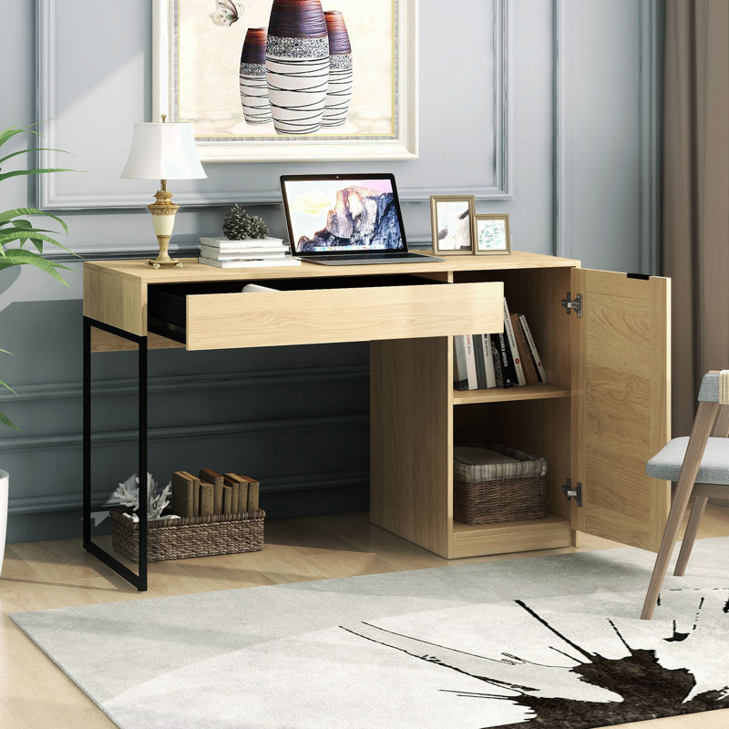 Hawker Metal Base Computer Desk