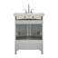 Meuble-lavabo simple 24 po avec comptoir en céramique Thibault-25225624