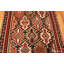 Tapis kilim tribal rétro tissé à plat
