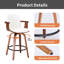 Tabouret de bar et de comptoir pivotant-432301322