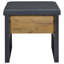Ensemble coiffeuse avec miroir coulissant et tabouret Bettin
