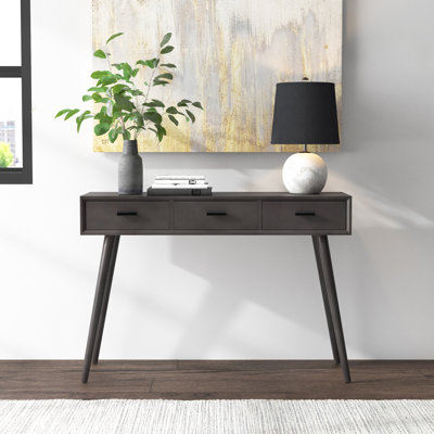 Console en bois massif de 42 po Annicka