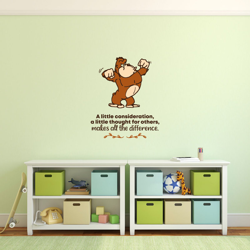 Text & Numbers Wall Decal, 20" H x 18" W
