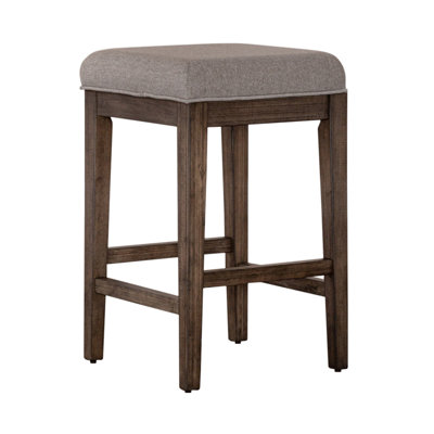 Anvita 26" Counter Stool w/ Upholstered Seat