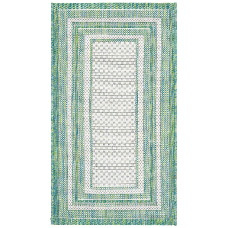 Jeffrie Performance Geometric Indoor/Outdoor Area Rug