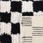 Stamford Checkered Area Rug in Black-1894565233
