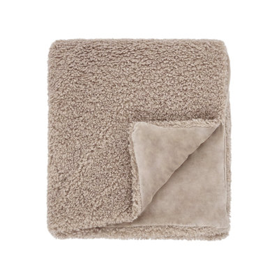 TEDDY CURLY THROW
