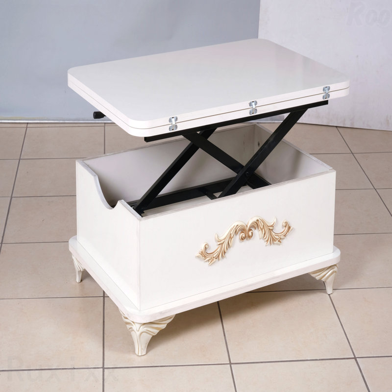 Table basse intelligente à hauteur réglable pour le salon