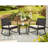2 - Person 16" Long Bistro Outdoor Rocker Set-2136264947