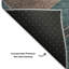 Tapis tourbillon AMF1892 de qualité supérieure lavable à la machine-1405432758
