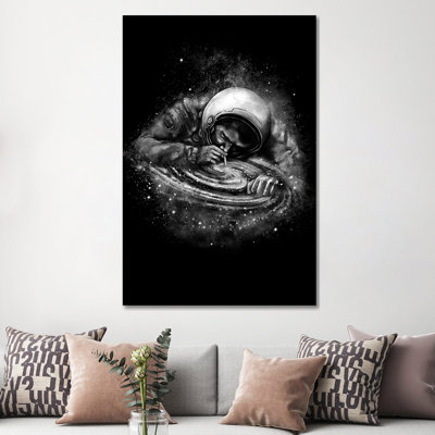 «Space Junkie» par Nicebleed, impression sur toile tendue
