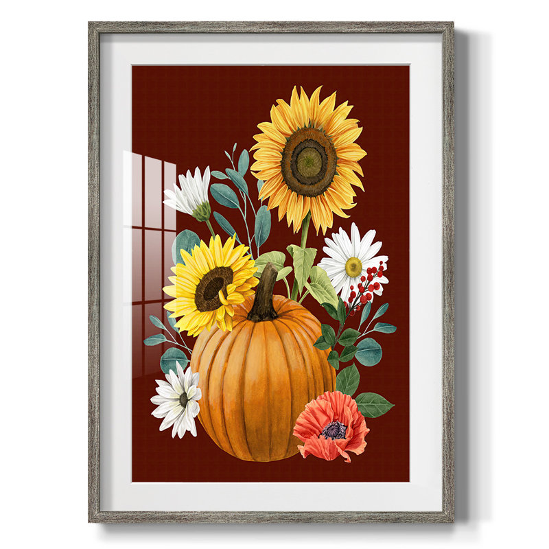«Beautiful Fall I», reproduction encadrée, H 28,5 po x l 20,5 po, Vieilli