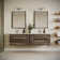 Fresca Formosa 72" Wall Mount Double Sink Bathroom Vanity Set with Top, Sink and Mirrors (Faucets Not Included)