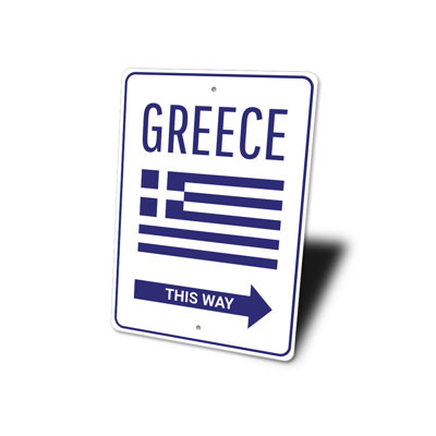 Panneau en aluminium Grèce