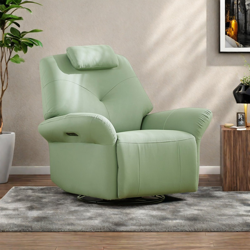 Confortable fauteuil pivotant à 360 °, Vert