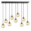 Cadesha 9 - Light Black Cluster Pendant-938373286