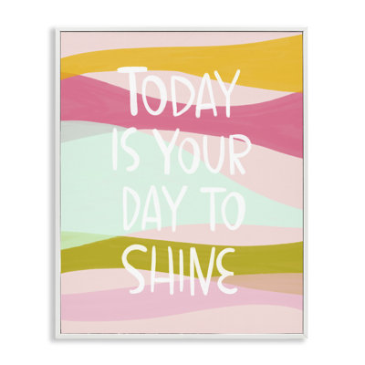 «Pastel Day To Shine», estampe numérique, design par Mandy Ford Art + Illustration