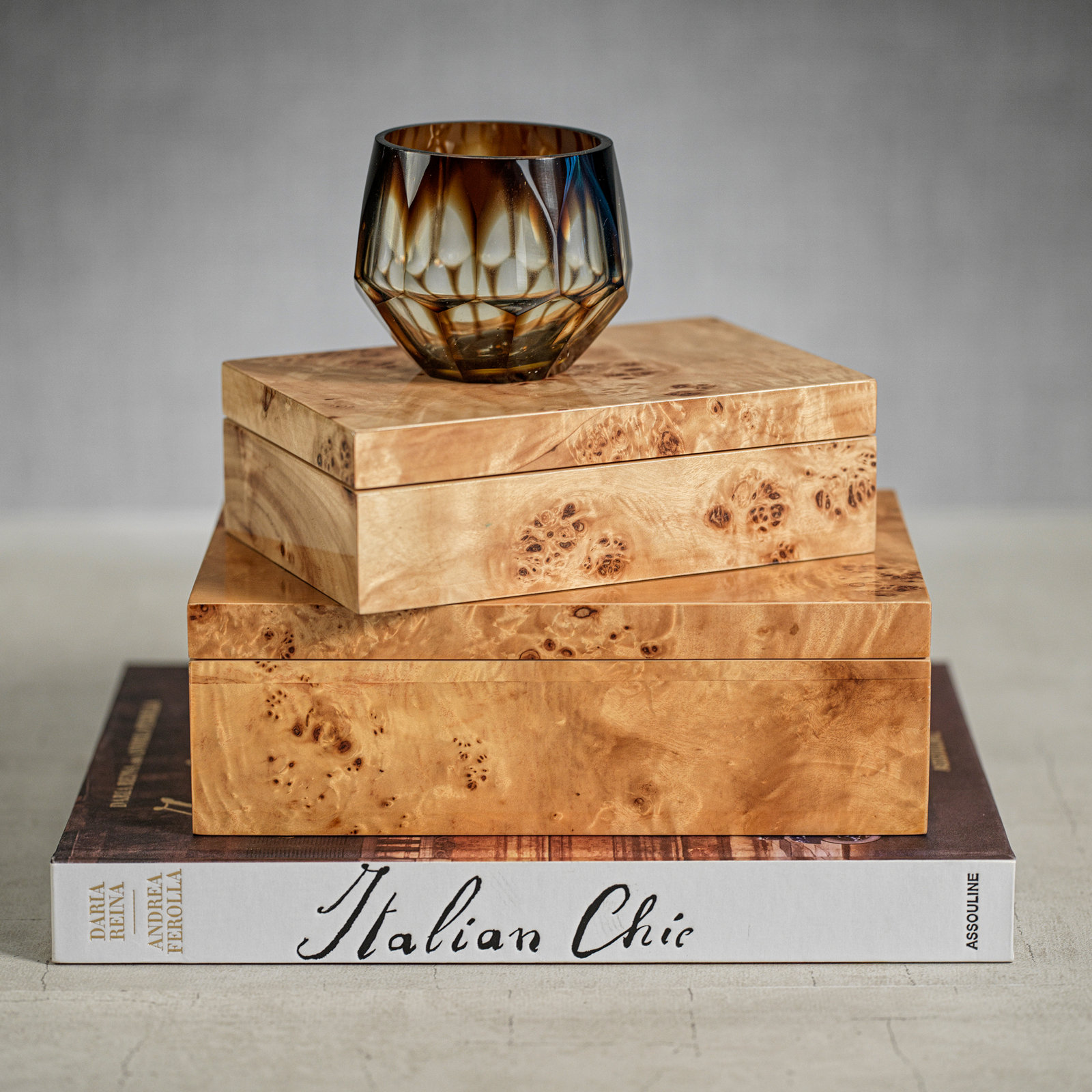 Niara Wood Decorative Box, 3.25" H x 10" W x 6.5" D