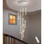 Lustre à niveaux 12 lumières DEL Matildia-445034795