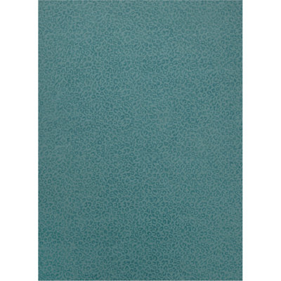 Leopardess Dusty Turquoise Hand-Tufted Responsible Wool Rug