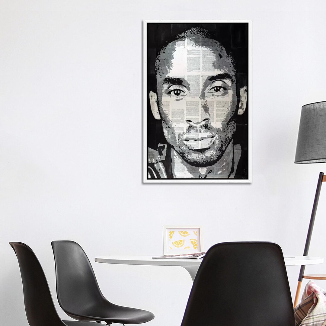 Leinwandbild - Grafikdruck „Kobe Bryant” von Ahmad Shariff