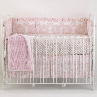 Conlan Greenguard Gold Certified Floral - Piece Standard Crib Fitted Sheet