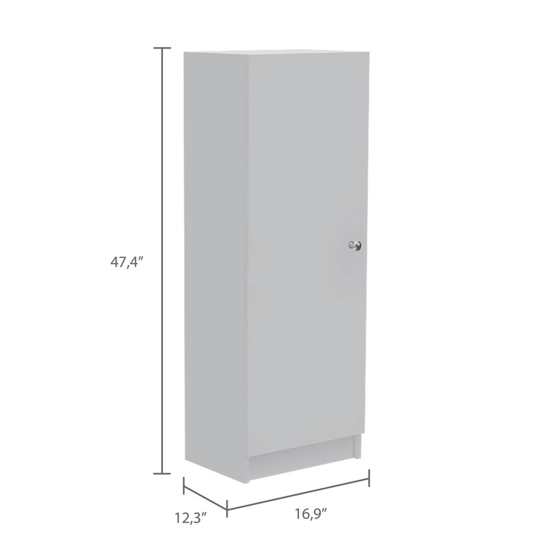 Garde-manger rectangulaire Richmond blanc