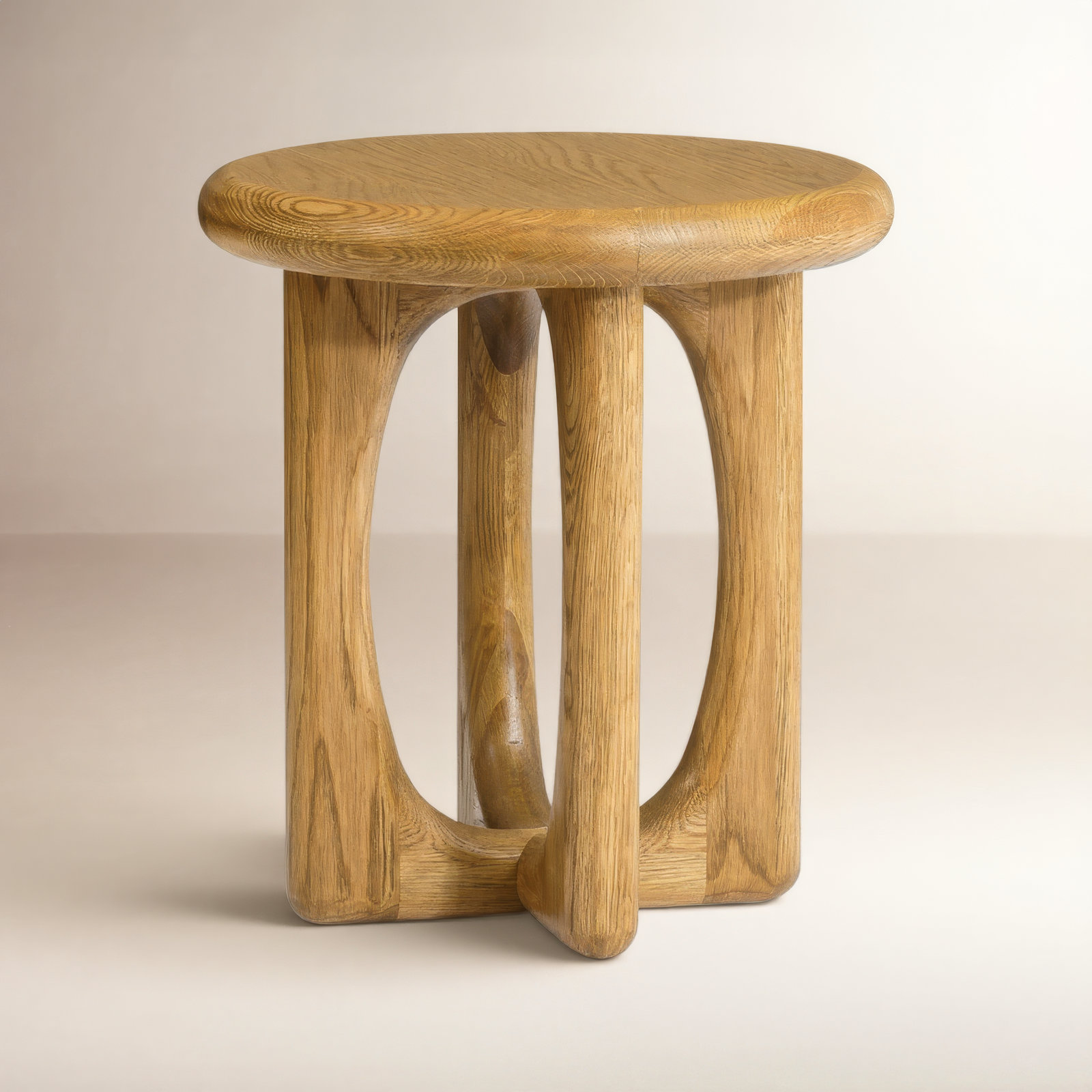 Griffey Solid Wood End Table, Natural