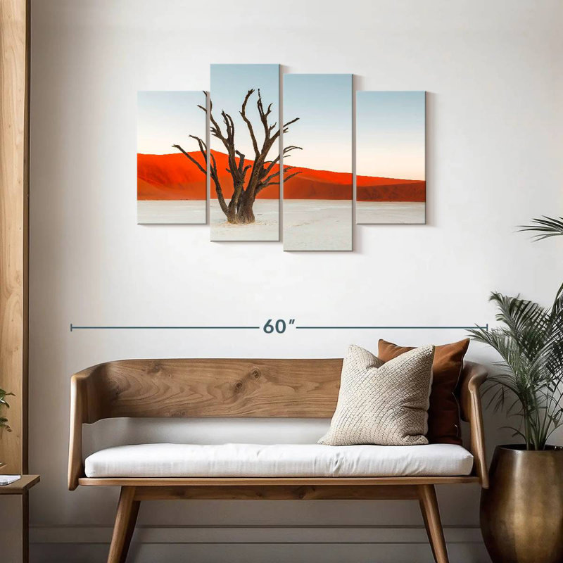 Harnek Deadvlei Bare Camel Thorn Tree, 27"H x 43"W