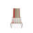 Outdoor Rust-Resistant Metal Chaise Lounge-19510310-48935071