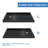  DreamLine SlimLine 36 inch D x 54 inch W x 2 3/4 inch H Left Drain Double Threshold Shower Base in Black-37147544-125950751-125950754