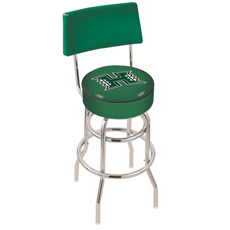 Tabouret de comptoir pivotant de 25 po NCAA, Université de Hawaii