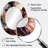 Pink Black Chromatic Agate I - Modern Oval Wall Mirror-1997920988