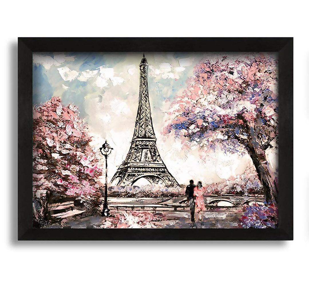 Eiffel Tower Pink Tree