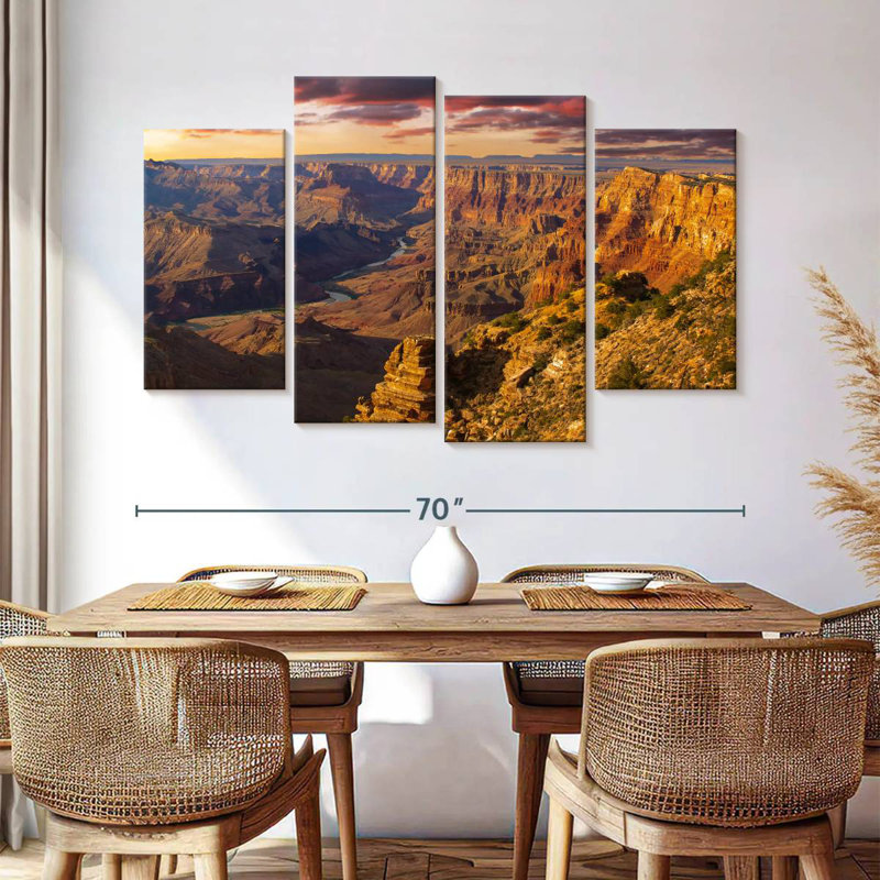 Alvord Grand Canyon au crépuscule, H 42 po x l 68 po