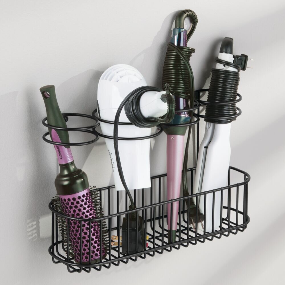 168 Pegs Carbon Steel Adjustable Height Movable Hair Rack, Durable Hair  Holder Hair Organizer