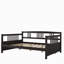 Lit de jour double en bois massif Freddy-Lee