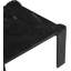 Table basse Abe en marbre véritable noir-370637123