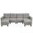 Gray Chenille