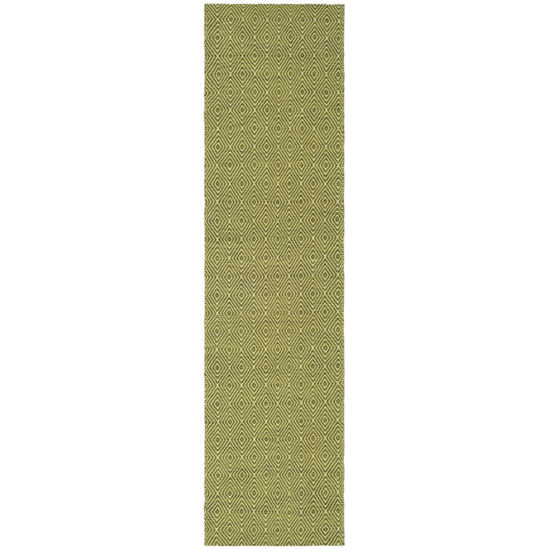 Adelmar Hand Woven Performance Geometric Rug, Runner 2' x 8'